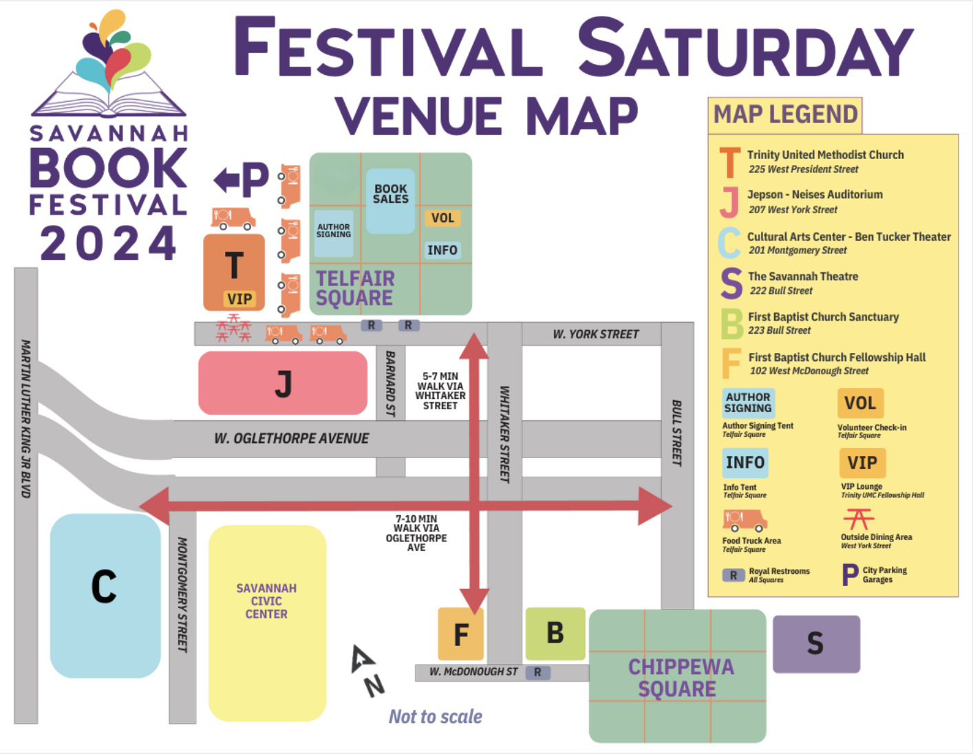 Festival Saturday Savannah Book Festival